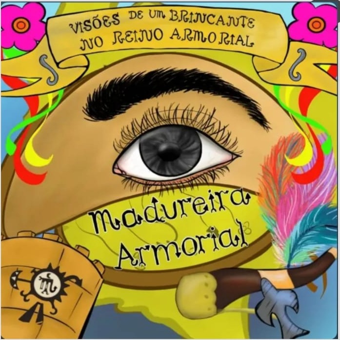 Arte do projeto Madureira Armorial: Visões de um brincante no reino armorial